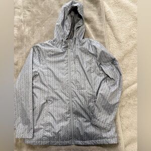 ZeroXposur Women’s Patterned Gray Raincoat